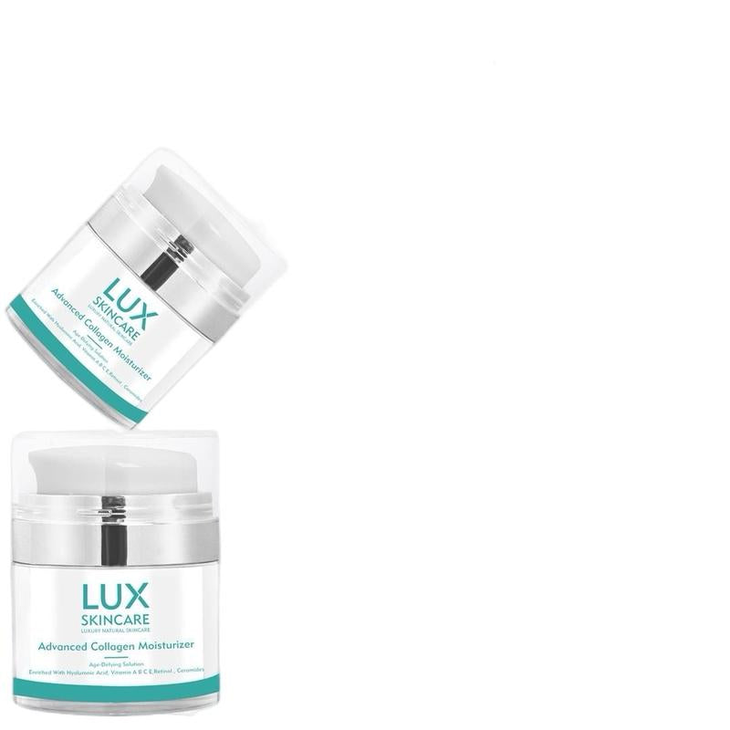 Lux Skincare Advanced Collagen Moisturizer for Skin Repair and Comfort - Ideal for Hydrating and Moisturizing